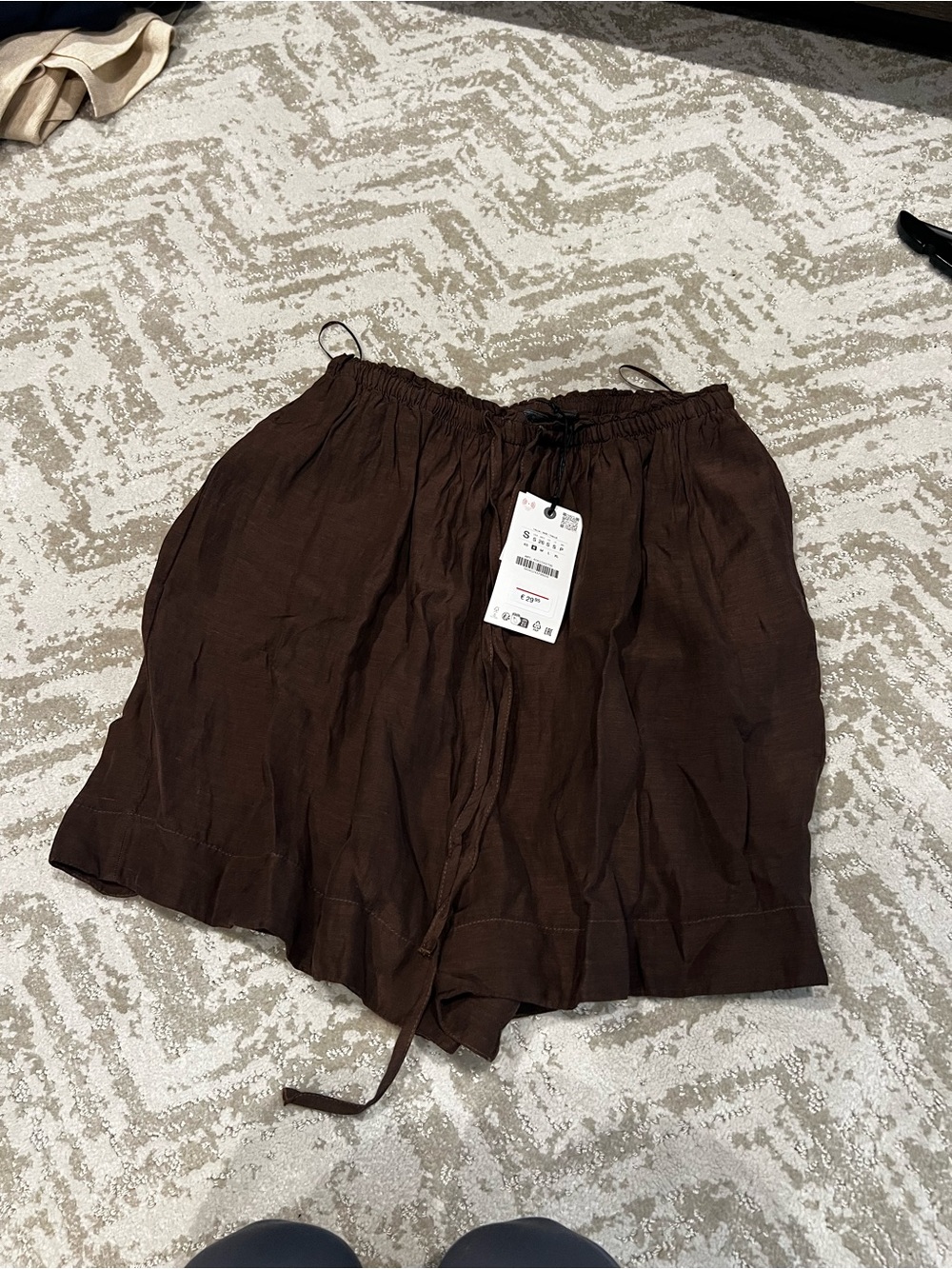 Zara linen short Bermuda